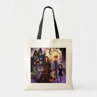 Haunted House "Trick or Treat" Budget Tote Bag
