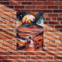 Out of this World - The Path Ahead Canvas Print