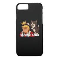 No Kings Anti Cats Funny Classic Style iPhone 8/7 Case