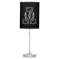 Elegant Ornate Goth Design Lamp