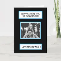 Happy Father's Day, Family Photo  Card