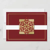 red gold  Business Holiday Greetings