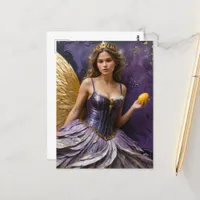 Fairy With an Egg Postcard