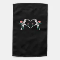 Never Wilts – Skeleton Hands Roses  Garden Flag