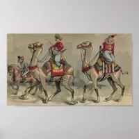 Circus Camels, Clowns, and More Poster