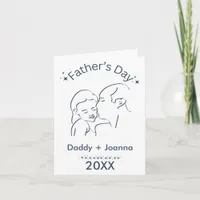 Daddy's Girl' Father's Day Card