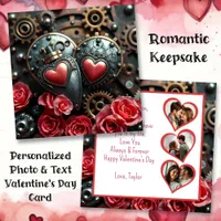 Steampunk Roses Valentine's Day | Photo Template