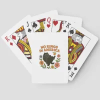No Kings In America We The People Retro For Girl C Poker Cards