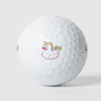 Unicorn Rubber Duck Golf Balls