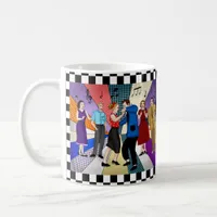 1950's Retro Nostalgic Couple Dancing Coffee Mug