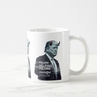 Felon Helping Felons Escape Prison Evil Trump Coffee Mug