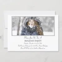 Minimal Holiday Party Invitation