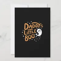 Daddy’s Little Boo, Happy Halloween Holiday Card