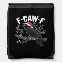 F-Caw-F Funny Trendy Drawstring Bag