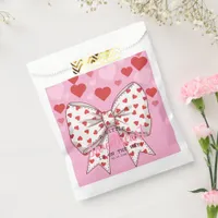  Little Sweetheart Is on the Way pink baby shower Favor Bag