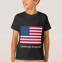 Celebrate American Flag T-Shirt