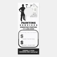 *~* Quote Estimate House Exterior QR Painting Door Hanger