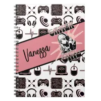 Personalized Gamer Girl | Gaming  Notebook