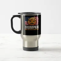 Donald Halloween - Trumpkin Make Halloween Spooky  Travel Mug