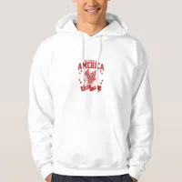 No Kings In America Since 1776 USA  Eagle Hoodie