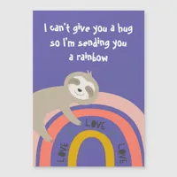 Sending You A Rainbow Sloth Distance Hug
