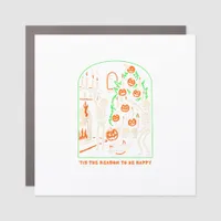 Tis The Season To Be Creepy Halloween Car Magnet