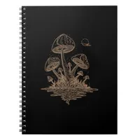 Cottagecore Mushrooms Fungi Goblincore Aesthetic Notebook