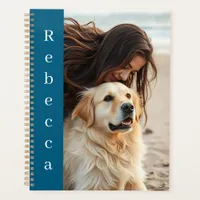 Personalized Photo and Name  Planner