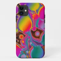 Groovy Color Burst iPhone 11 Case