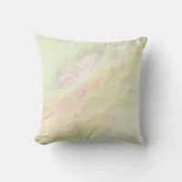 *~* Spring Outdoor Abstract Marble Iridescent Outdoor Pillow