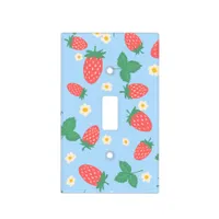 Mini Strawberry Blossom Light Switch Cover