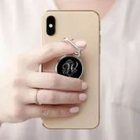 Personalized Monogram Initial Phone Ring Stand