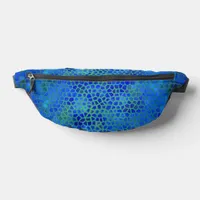 Blue Dinosaur Hide Fanny Pack