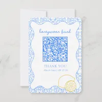 La Dolce Vita Amalfi Honeymoon Fund QR Code Card