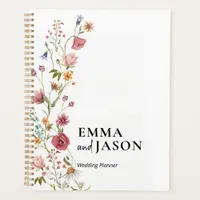 Wedding Checklist Planner, Floral Elegant Wedding Planner