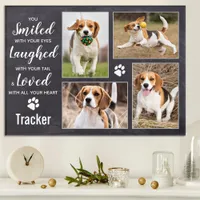 Personalized Pet Memorial Keepsake Photo Collage Acrylic Print