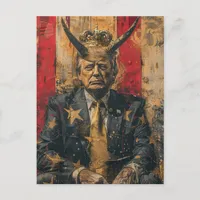 Trump the Anti-Christ Postcard