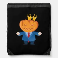 No Kings - Trumpkin Pumpkin Classic Drawstring Bag