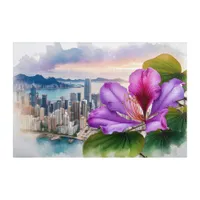 National Flower Bauhinia (Hong Kong) | Acrylic Print