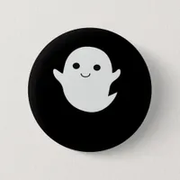 Cute Little Boo Classic Fitted Button