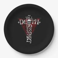 Till Death Do Us Part – Autumn Goth Aesthetic Paper Plates