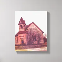 Abandoned Church Canvas Print