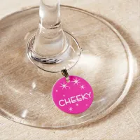 In the Mood Cheeky Wine Glass Charm