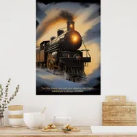 "Timeless Steam: The Majesty of Classic Trains Poster