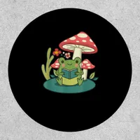 Cottagecore Mushroom Forest Toad Goblincore Mycolo Patch