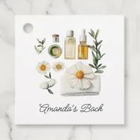 Girls Gone Mild Spa Bachelorette Favor Tags