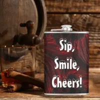 Sip, Smile, Cheers! Flask