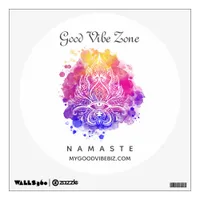 ~ GOOD VIBE ZONE Zen Hamsa 3rd Eye Wall Decal