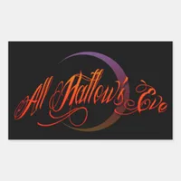 All Hallow's Eve Rectangular Sticker