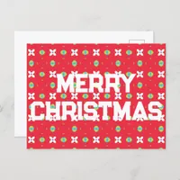 Geometric Christmas Pattern -